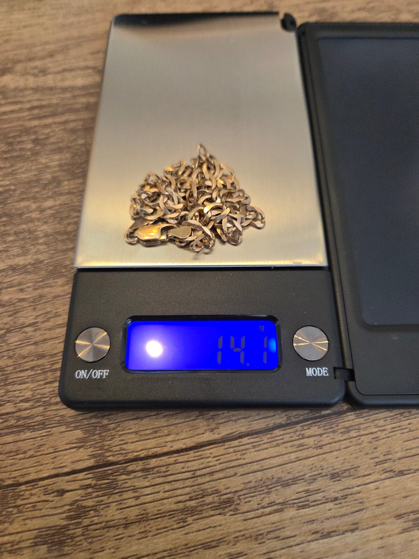 9kt Gold Curb Chain