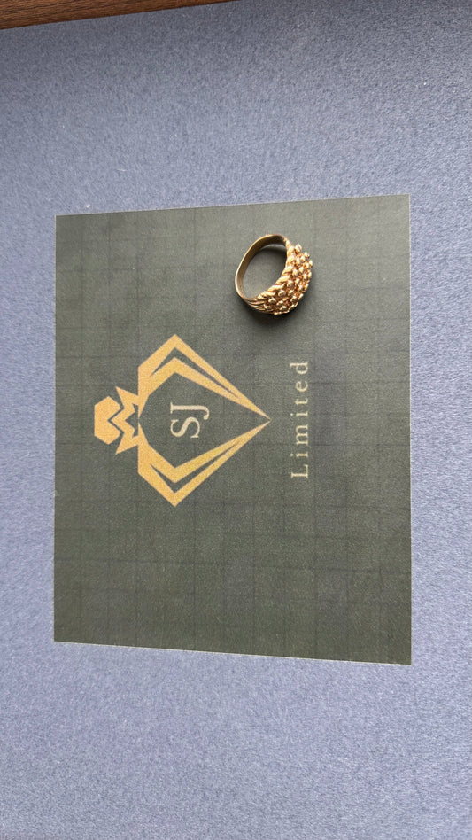 9ct Gold Keeper Ring