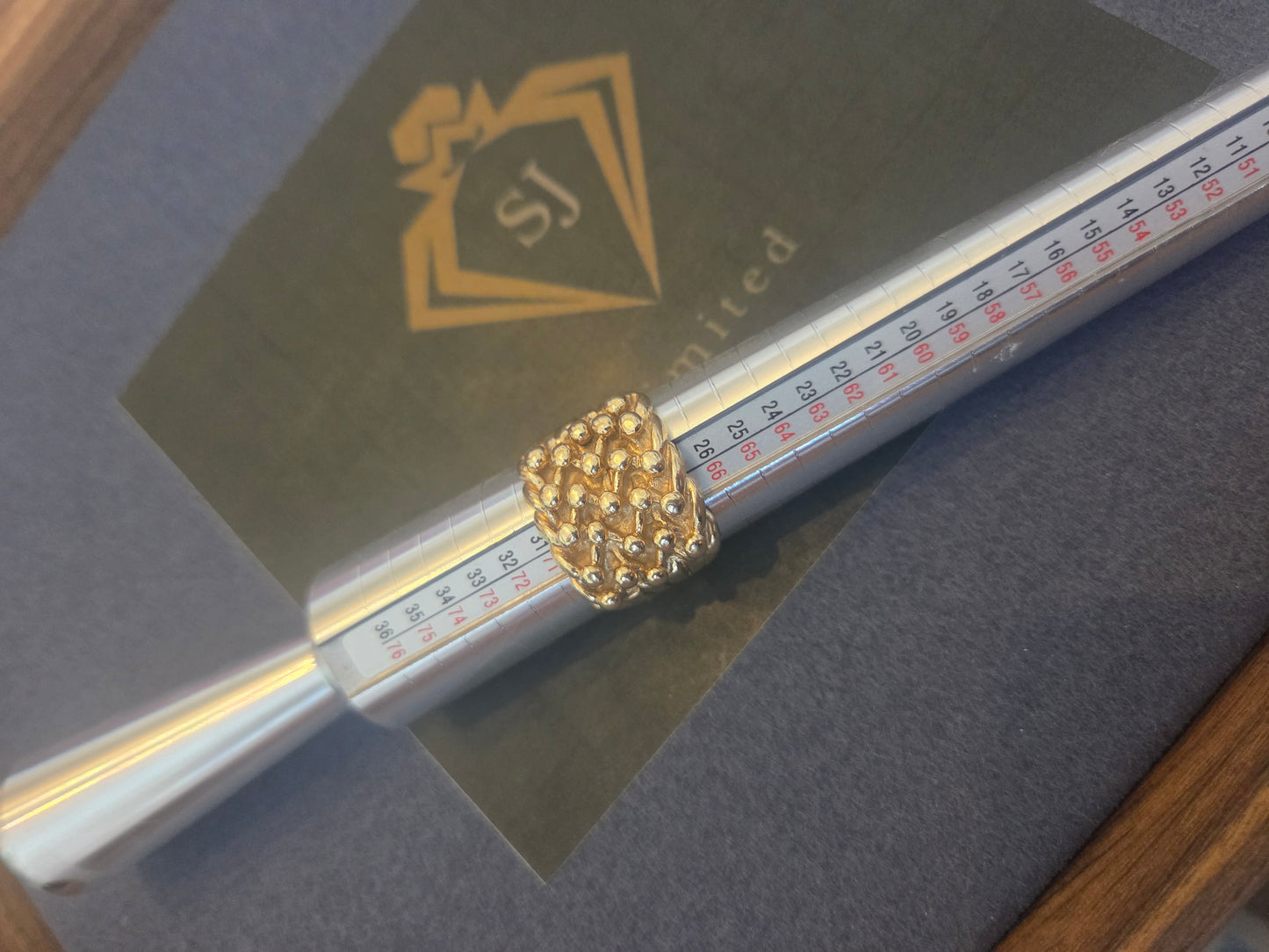 9ct Gold Keeper Ring
