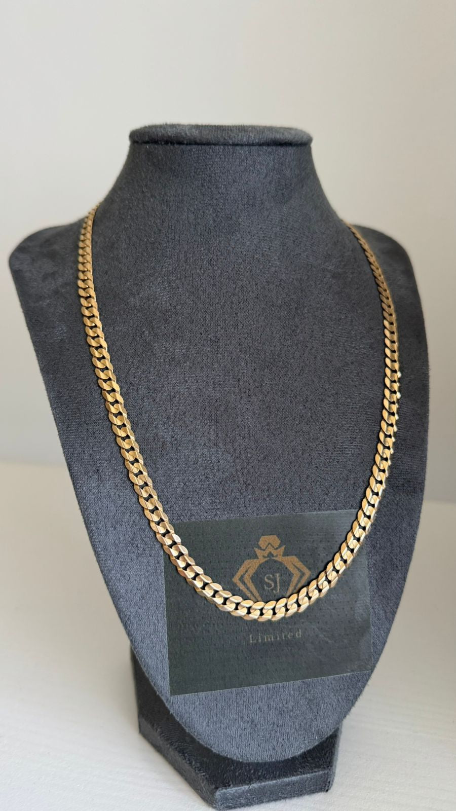 9ct Gold Curb Chain Solid