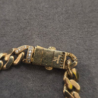 9kt Gold Curb Chain