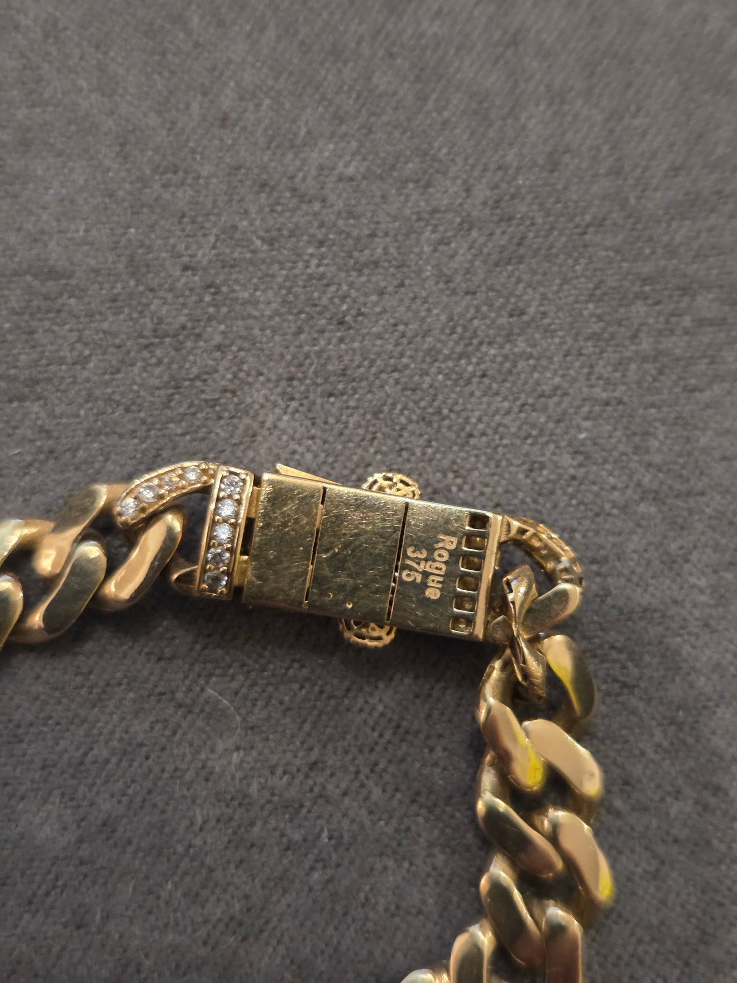 9kt Gold Curb Chain