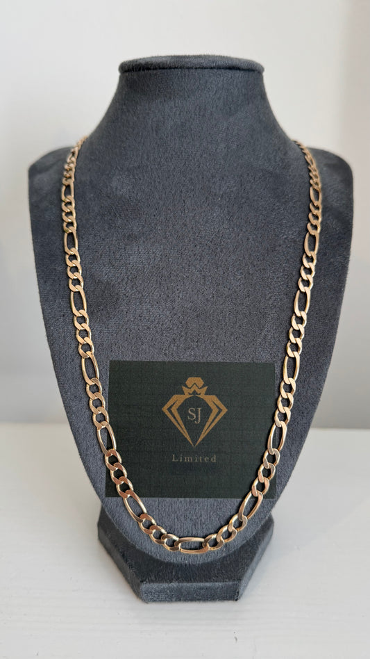 9ct Gold Figaro Chain