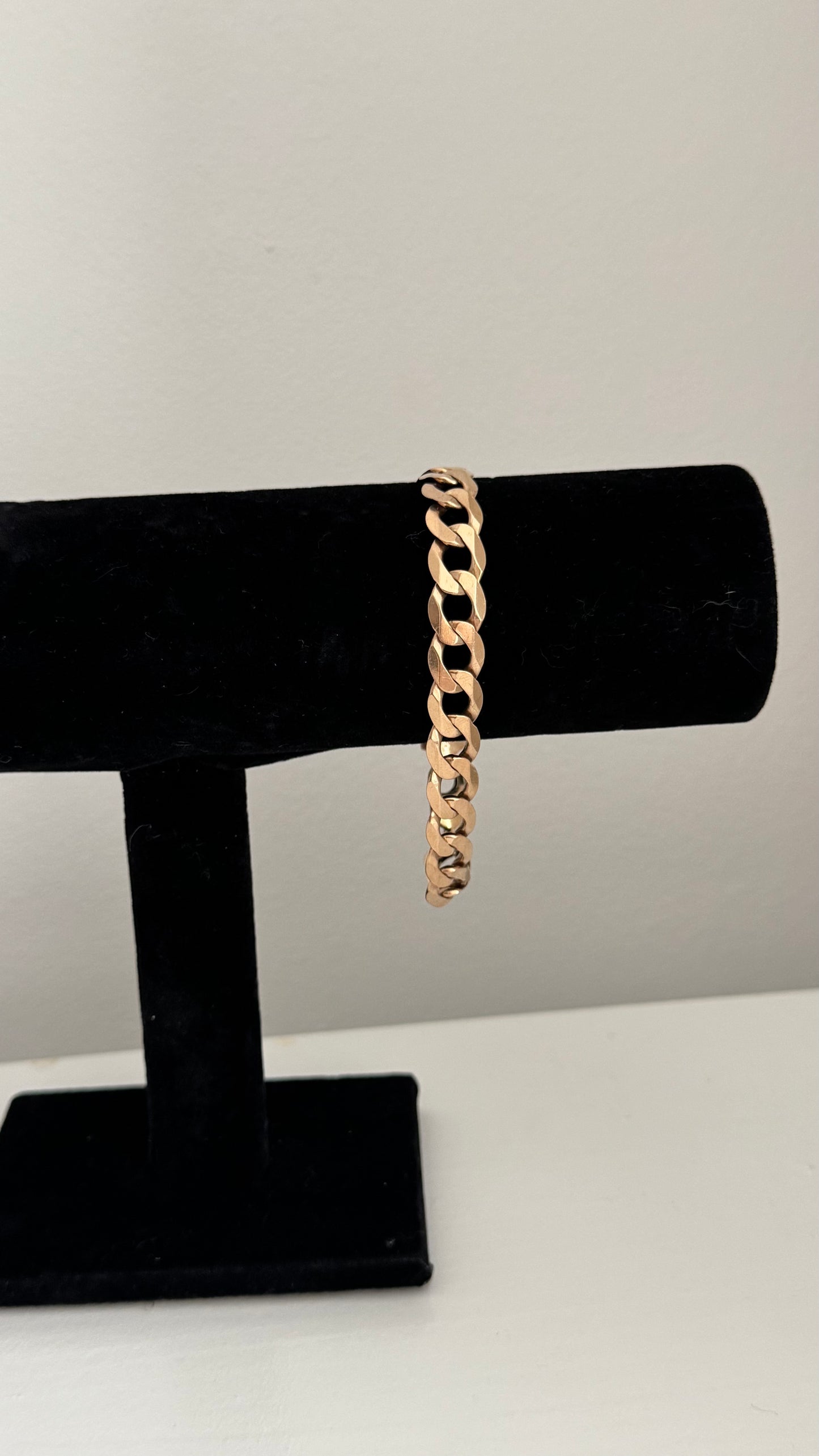 9ct Gold Curb Bracelet