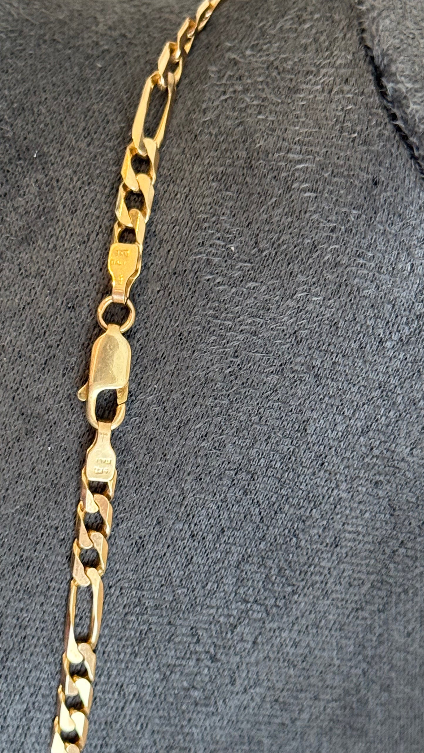 9ct Gold Figaro Chain