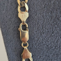 9ct Gold Curb Chain Solid