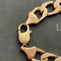 9ct Gold Curb Bracelet Solid