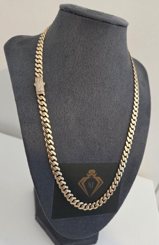 9kt Gold Curb Chain