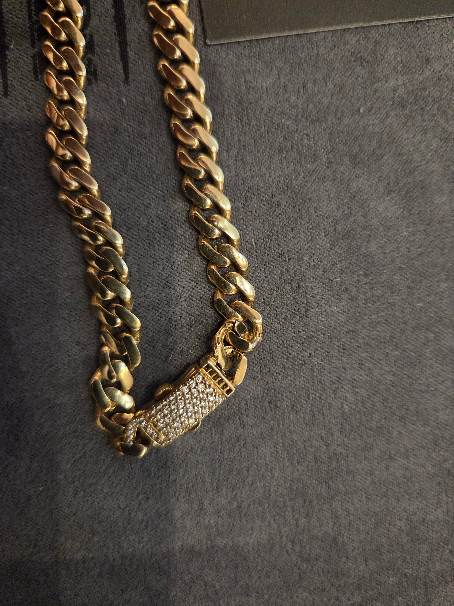 9kt Gold Curb Chain