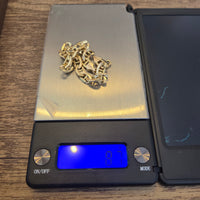 9kt Gold Anchor Bracelet