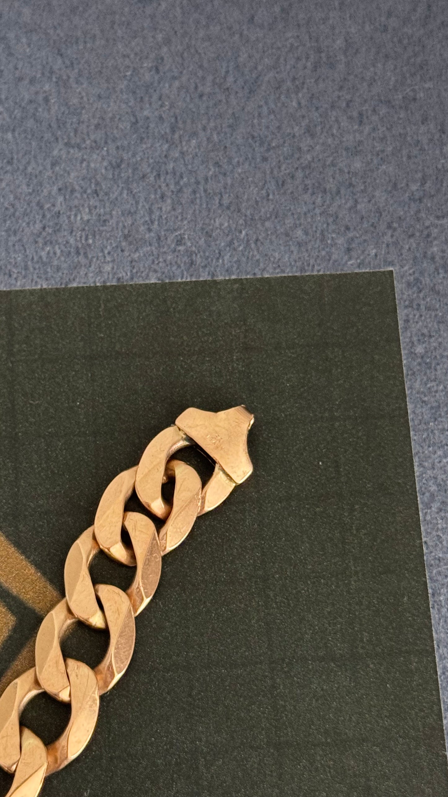 9ct Gold Curb Bracelet