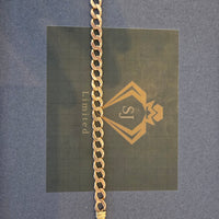 9kt Gold Curb Bracelet