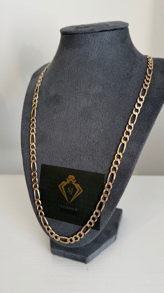 9ct Gold Figaro Chain
