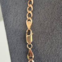 9kt Gold Curb Chain