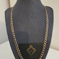 9kt Gold Curb Chain