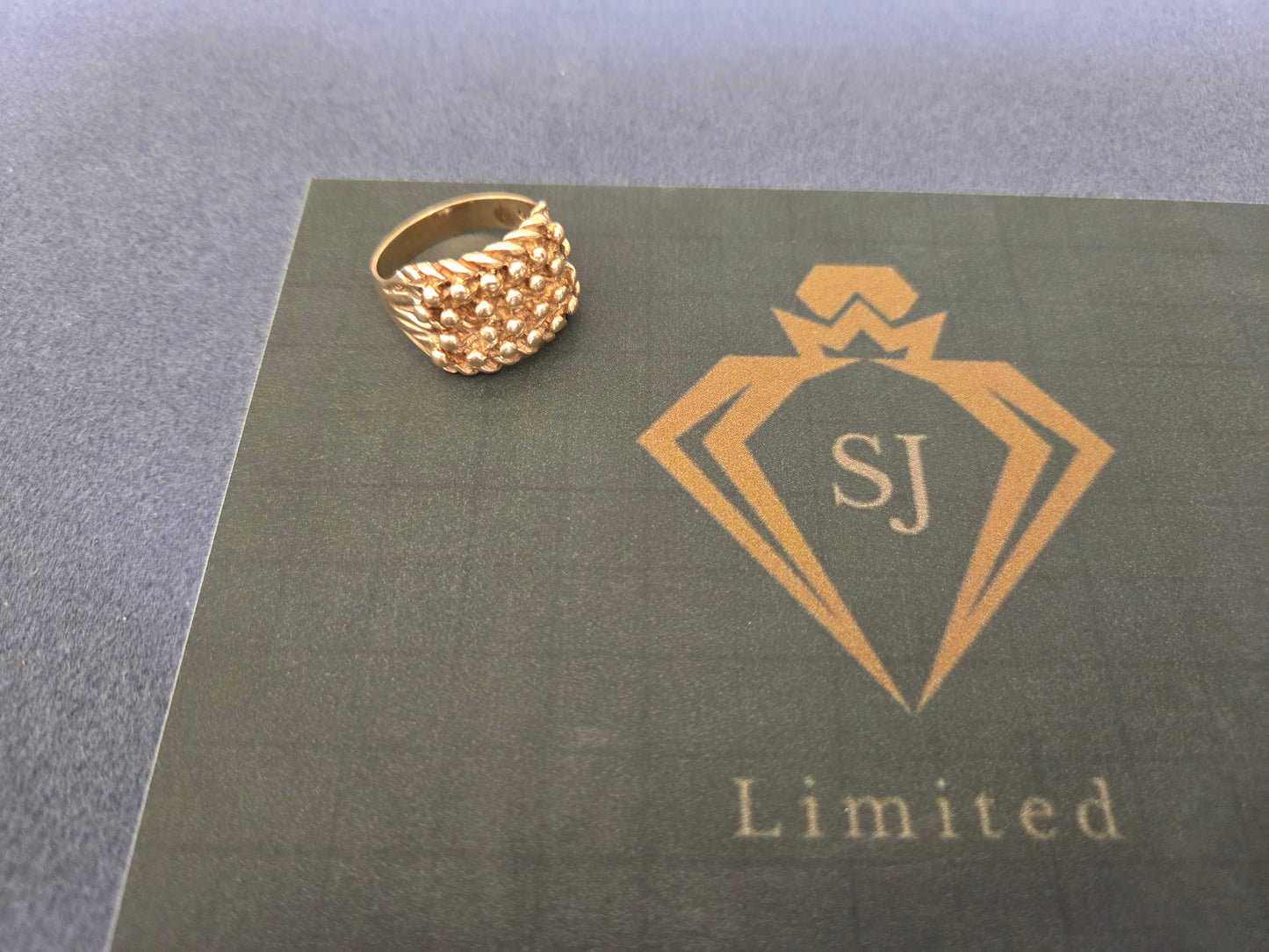 9ct Gold Keeper Ring