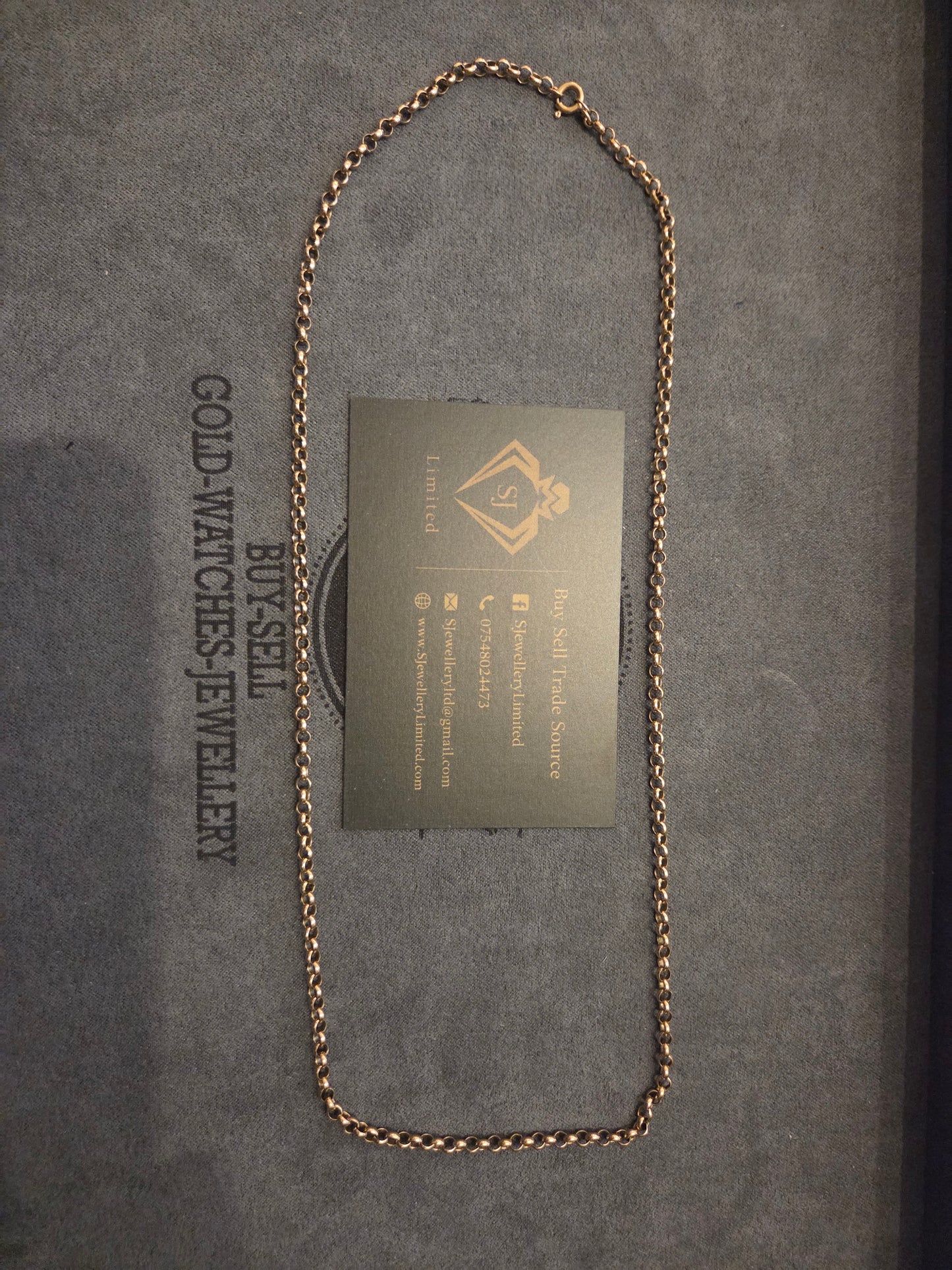 9kt Gold Belcer Chain