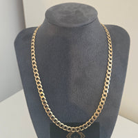 9ct Gold Curb Chain Solid