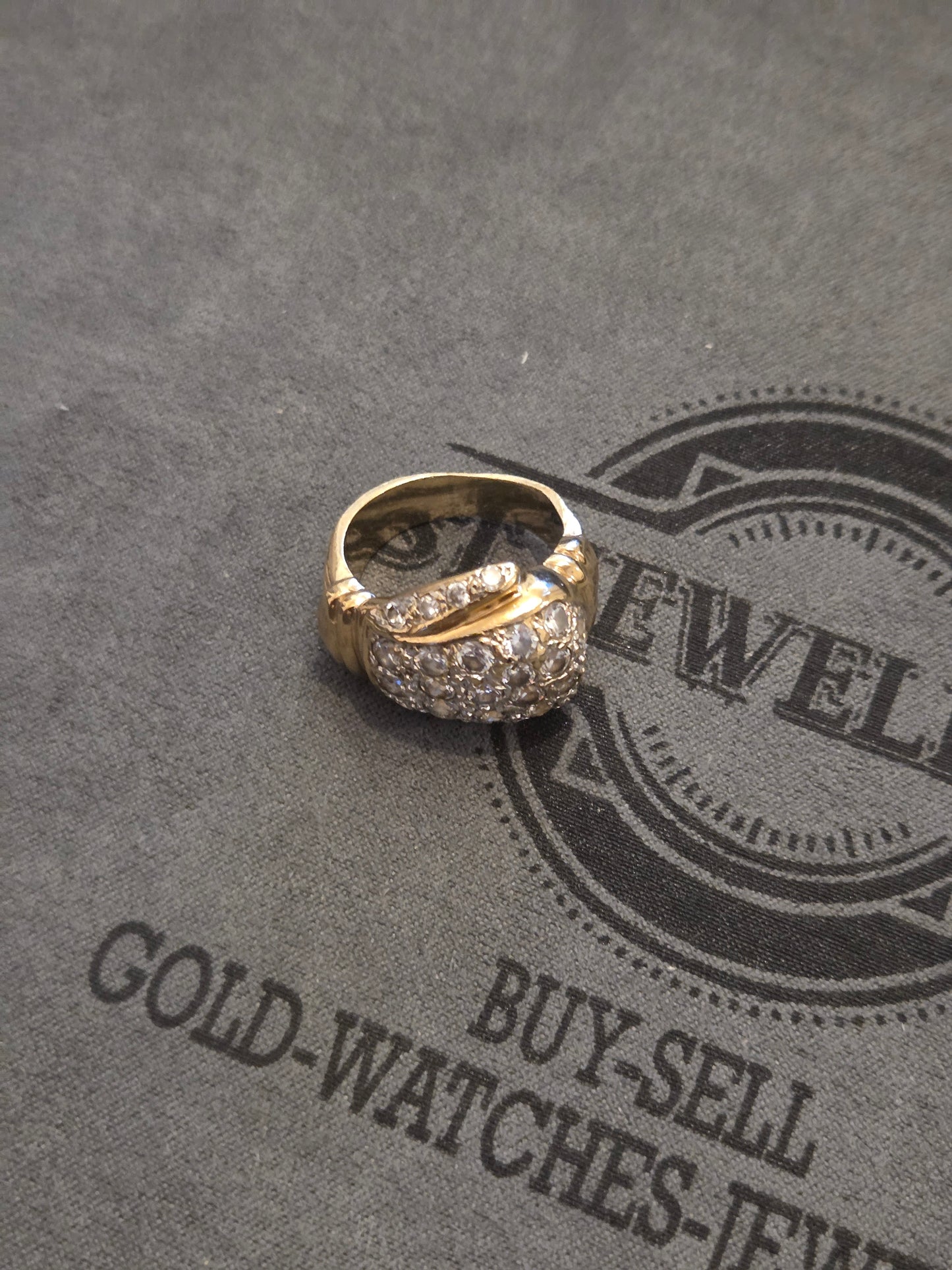 9kt Gold Boxing Glove Ring
